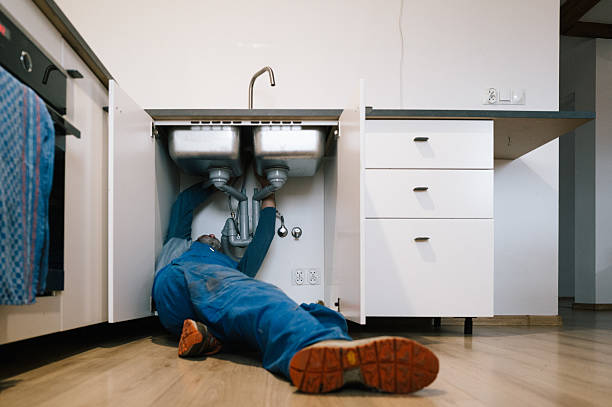 Professional Drain Cleaning technician working in Zebulon, NC